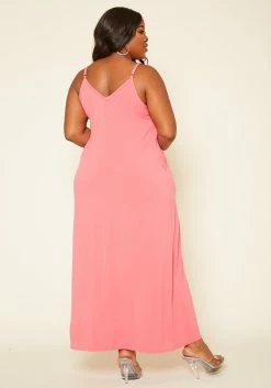 Asoph Plus Size Everyday Basic Cami Maxi Dress -Asoph Sales Shop 2020227 105 4