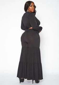 Plus Size Midnight Shimmer Two Piece Set -Asoph Sales Shop 2020229 001 4