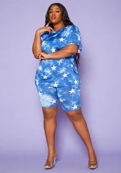 Plus Size All Of The Stars Matching Set