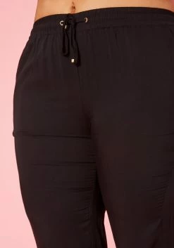 Plus Size Elastic Waist Pants -Asoph Sales Shop 2020334 001 6