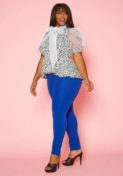 Plus Size High Waist Jeggings -Asoph Sales Shop 2020454 006 3