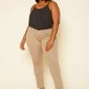 Plus Size V Front Leggings