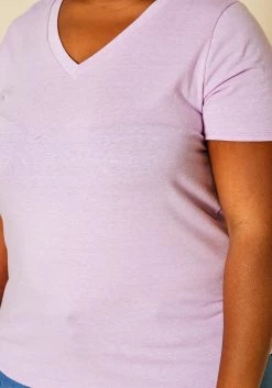 Plus Size V-Neck Basic Blouse -Asoph Sales Shop 2020630 006 4