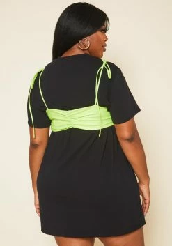 Plus Size No Strings Attached Mini Dress Set -Asoph Sales Shop 2020683 001 10