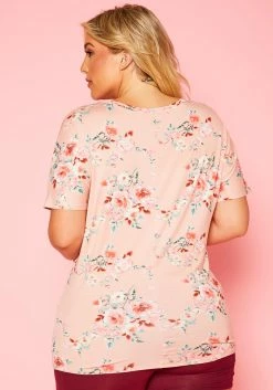 Asoph Plus Size Floral Relaxed Fit Top -Asoph Sales Shop 2020760 002 4