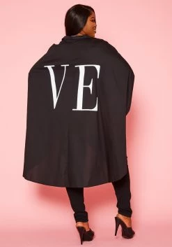 Plus Size High-Low LOVE Graphic Top -Asoph Sales Shop 2020852 001 4