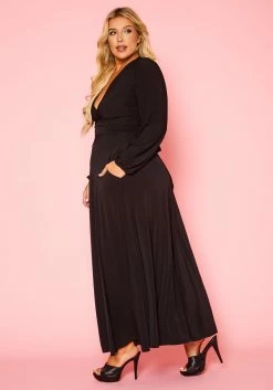 Plus Size Versatile Tie Up Crop Top & Maxi Skirt Set 9 Plus Size Versatile Tie Up Crop Top & Maxi Skirt Set -Asoph Sales Shop 2020877 001 4