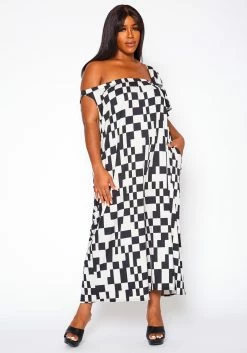 Plus Size Wide Legged Pocket Jumpsuit -Asoph Sales Shop 2020904 002 4