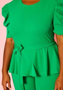 Plus Size Peplum Style Trendy Romper -Asoph Sales Shop 2020953 002 4