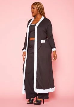 Plus Size Color Trim Three Piece Set -Asoph Sales Shop 2020987 001 6