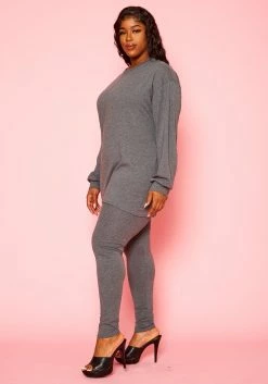 Plus Size Comfort Zone Long Sleeve And Legging Set 8 Plus Size Comfort Zone Long Sleeve And Legging Set -Asoph Sales Shop 2021124 002 2