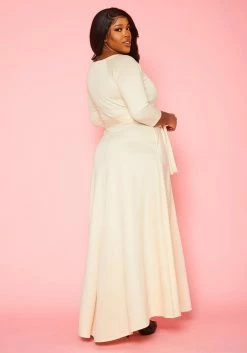 Plus Size Effortless Fit & Flare Maxi Dress -Asoph Sales Shop 2021153 006 4