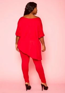 Plus Size Graphic Print Two Piece Set -Asoph Sales Shop 2021252 001 3