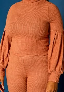 Plus Size Perfect Ribbed Knit Matching Set -Asoph Sales Shop 2021319 002 5