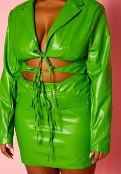 Plus Size Faux Leather Cut Out Bodycon Dress -Asoph Sales Shop 2021363 001 6