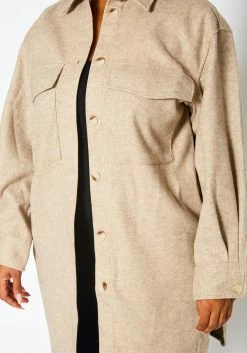 Plus Size Warm Wool Knit Coat -Asoph Sales Shop 2021390 001 5