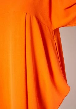 Plus Size Solid Short Sleeve Tunic Dress 11 Plus Size Solid Short Sleeve Tunic Dress -Asoph Sales Shop 2021409 001 1