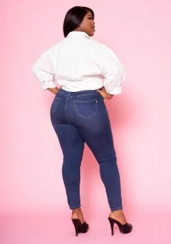 Plus Size Pocket Print Collar Neck Shirt 16 Plus Size Pocket Print Collar Neck Shirt -Asoph Sales Shop 2022428 001 10