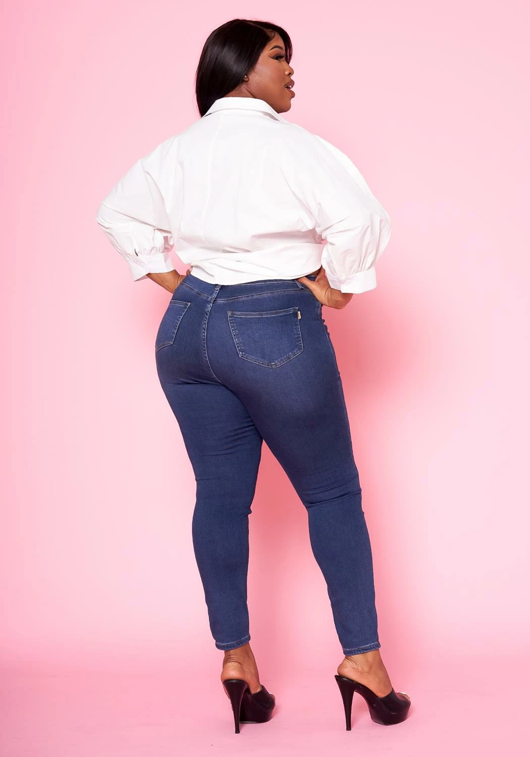 Plus Size Pocket Print Collar Neck Shirt 5 Plus Size Pocket Print Collar Neck Shirt - Image 5