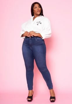 Plus Size Pocket Print Collar Neck Shirt 14 Plus Size Pocket Print Collar Neck Shirt -Asoph Sales Shop 2022428 001 7