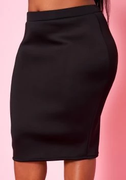 Plus Size High Waist Pencil Skirt -Asoph Sales Shop 2022466 001 4