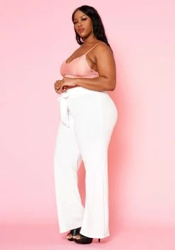 Plus Size High Waist Straight Leg Pants -Asoph Sales Shop 2022470 003 3