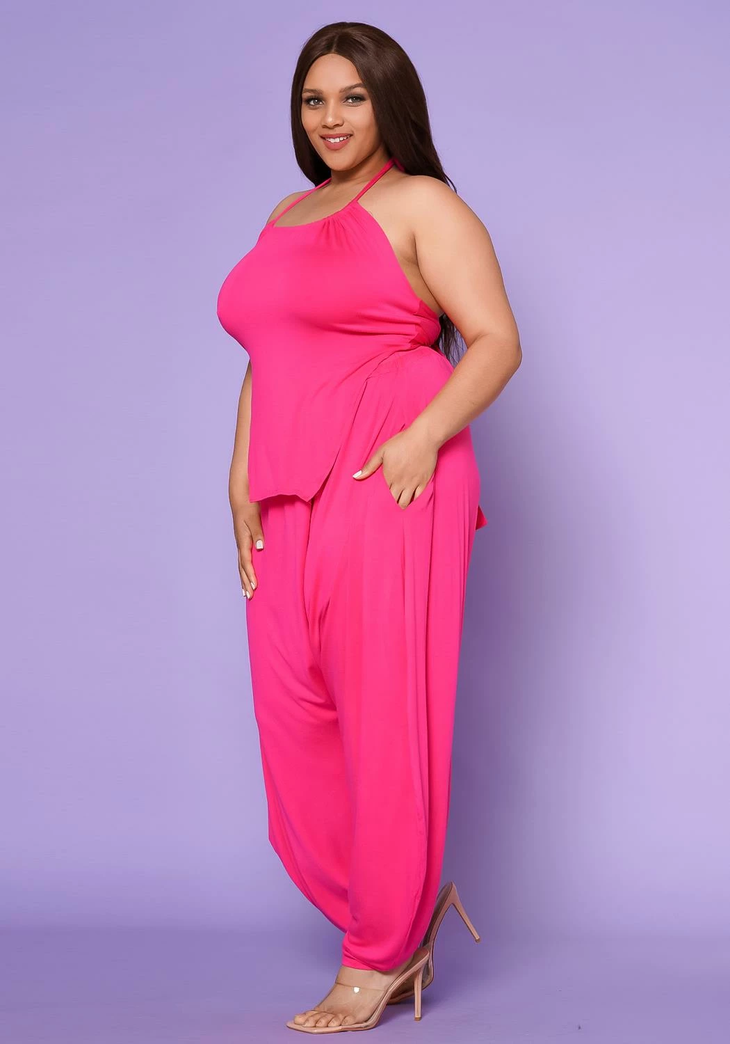 Plus Size Summer Feels Matching Two Piece Set 3 Plus Size Summer Feels Matching Two Piece Set - Image 3