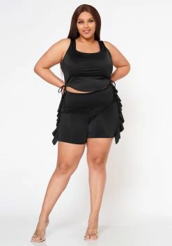 Plus Size Summer Slay Matching Set