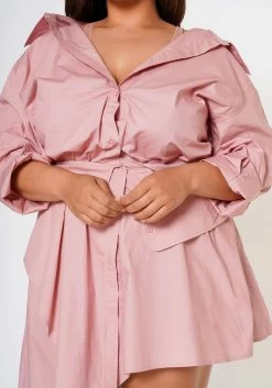 Plus Size Fashion Statement Button Front Dress -Asoph Sales Shop 2022601 001 5