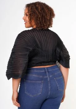 Plus Size Pleated Dolman Sleeve Top -Asoph Sales Shop 2022648 001 5