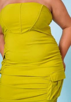 Plus Size Date Night Bodycon Tube Dress -Asoph Sales Shop 2022678 001 2